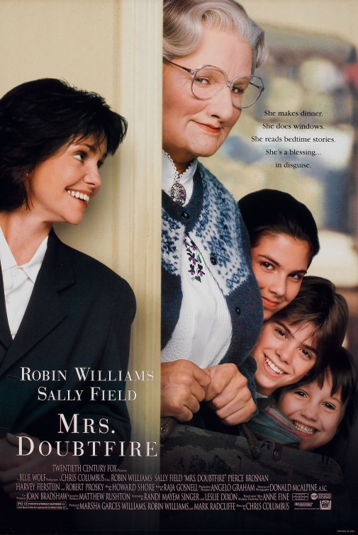 Mrs. Doubtfire Poster